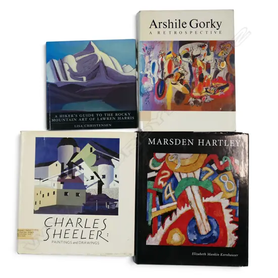 FOUR PUBLICATONS INCL. ARSHILLE GORKY
